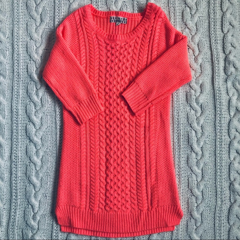 Pink Republic L hot pink sweater